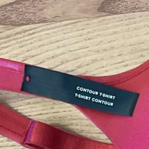 Avenue Woman's Plus-Size Knitted Laced Red Underwire Bra Sz 36DDD - Picture 8 of 12